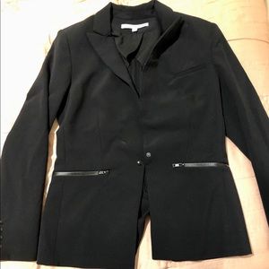 Veronica Beard Black “Scuba Dickey” Blazer